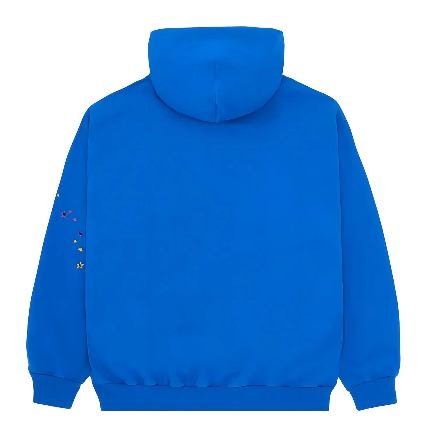 spider hoodie blue and yellow